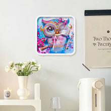 Load image into Gallery viewer, Christmas Special Shape DIY Crystal Diamond Clock Diamond Art Clock Pendants Kit