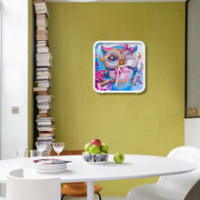 Load image into Gallery viewer, Christmas Special Shape DIY Crystal Diamond Clock Diamond Art Clock Pendants Kit