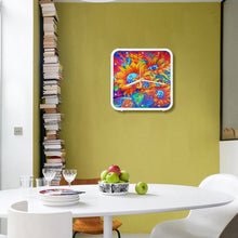 Load image into Gallery viewer, Christmas Special Shape DIY Crystal Diamond Clock Diamond Art Clock Pendants Kit