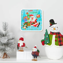 Load image into Gallery viewer, Christmas Special Shape DIY Crystal Diamond Clock Diamond Art Clock Pendants Kit