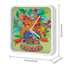 Load image into Gallery viewer, Christmas Special Shape DIY Crystal Diamond Clock Diamond Art Clock Pendants Kit