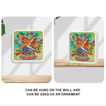 Load image into Gallery viewer, Christmas Special Shape DIY Crystal Diamond Clock Diamond Art Clock Pendants Kit