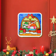 Load image into Gallery viewer, Christmas Special Shape DIY Crystal Diamond Clock Diamond Art Clock Pendants Kit