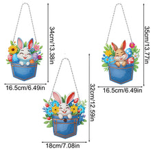 Load image into Gallery viewer, Snowflake Diamond Painting Hanging Pendant 5D DIY Diamond Painting Dots Pendant