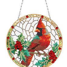 Load image into Gallery viewer, Snowflake Diamond Painting Hanging Pendant 5D DIY Diamond Painting Dots Pendant