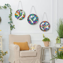 Load image into Gallery viewer, Snowflake Diamond Painting Hanging Pendant 5D DIY Diamond Painting Dots Pendant