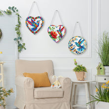 Load image into Gallery viewer, Snowflake Diamond Painting Hanging Pendant 5D DIY Diamond Painting Dots Pendant