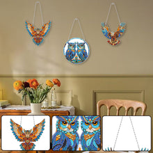 Load image into Gallery viewer, Snowflake Diamond Painting Hanging Pendant 5D DIY Diamond Painting Dots Pendant