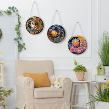 Load image into Gallery viewer, Snowflake Diamond Painting Hanging Pendant 5D DIY Diamond Painting Dots Pendant