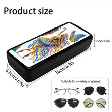 Load image into Gallery viewer, Butterfly Diamond Painting Eyeglasses Case Glasses Storage Case for Friends Gift