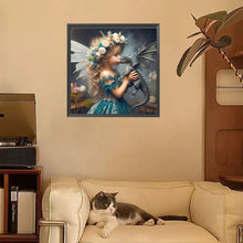 Load image into Gallery viewer, Diamond Painting - Full Square - Dragon and elf (30*30CM)