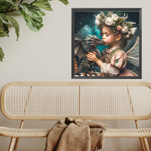 Load image into Gallery viewer, Diamond Painting - Full Square - Dragon and elf (30*30CM)