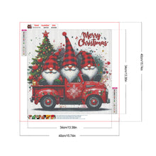 Load image into Gallery viewer, Diamond Painting - Full Round - Christmas gnomes (40*40CM)