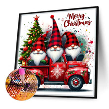 Load image into Gallery viewer, Diamond Painting - Full Round - Christmas gnomes (40*40CM)