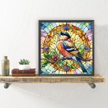 Load image into Gallery viewer, Diamond Painting - Full Round - Glass art - Bird (30*30CM)