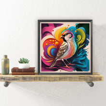 Load image into Gallery viewer, Diamond Painting - Full Round - Oil-painted sparrow (30*30CM)
