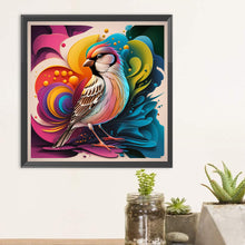 Load image into Gallery viewer, Diamond Painting - Full Round - Oil-painted sparrow (30*30CM)