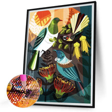 Load image into Gallery viewer, Diamond Painting - Full Round - Geometry pigeon sparrow (30*40CM)