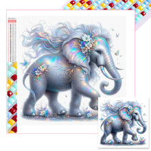 Load image into Gallery viewer, Diamond Painting - Full Square - Elephants (30*30CM)