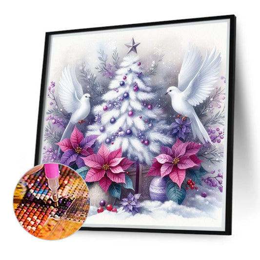 Diamond Painting - Full Round - Flowers and trees (40*40CM)