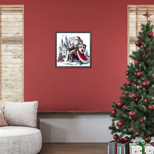 Load image into Gallery viewer, Diamond Painting - Full Round - Santa Claus and castle (30*30CM)