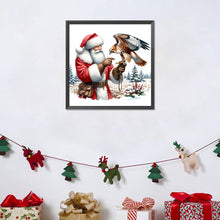 Load image into Gallery viewer, Diamond Painting - Full Round - Santa Claus and eagle (30*30CM)