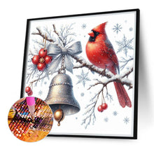Load image into Gallery viewer, Diamond Painting - Full Round - Winter cardinals (30*30CM)
