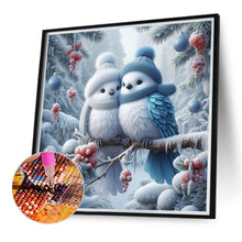 Load image into Gallery viewer, Diamond Painting - Full Round - Winter birds (30*30CM)