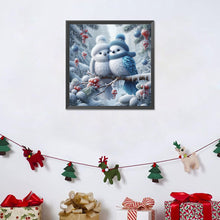 Load image into Gallery viewer, Diamond Painting - Full Round - Winter birds (30*30CM)