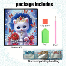 Load image into Gallery viewer, Special Shaped Animals Diamond Painting Diary Book A5 Diamond Painting Notebooks