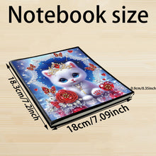 Load image into Gallery viewer, Special Shaped Animals Diamond Painting Diary Book A5 Diamond Painting Notebooks