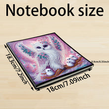 Load image into Gallery viewer, Special Shaped Animals Diamond Painting Diary Book A5 Diamond Painting Notebooks