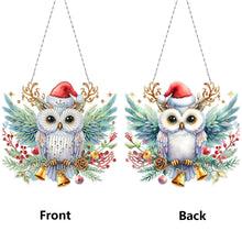 Load image into Gallery viewer, Acrylic Special Shape Christmas Animal Diamond Painting Ornaments for Art Crafts