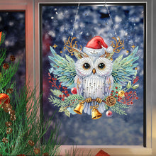 Load image into Gallery viewer, Acrylic Special Shape Christmas Animal Diamond Painting Ornaments for Art Crafts