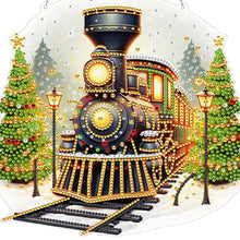 Load image into Gallery viewer, Acrylic Special Shape Christmas Animal Diamond Painting Ornaments for Art Crafts