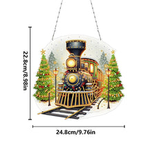 Load image into Gallery viewer, Acrylic Special Shape Christmas Animal Diamond Painting Ornaments for Art Crafts