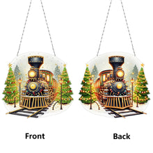 Load image into Gallery viewer, Acrylic Special Shape Christmas Animal Diamond Painting Ornaments for Art Crafts