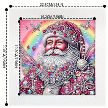 Load image into Gallery viewer, Diamond Painting - Partial Special Shaped - Pink Santa Claus (with framed) (2*19.2CM)