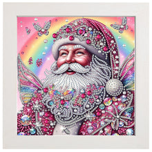 Load image into Gallery viewer, Diamond Painting - Partial Special Shaped - Pink Santa Claus (with framed) (2*19.2CM)