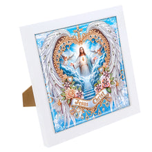 Load image into Gallery viewer, Diamond Painting - Partial Special Shaped - Jesus (with framed) (2*19.2CM)