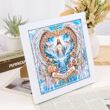 Load image into Gallery viewer, Diamond Painting - Partial Special Shaped - Jesus (with framed) (2*19.2CM)