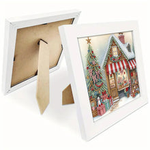 Load image into Gallery viewer, Diamond Painting - Partial Special Shaped - Christmas cottage (with framed) (2*19.2CM)
