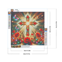 Load image into Gallery viewer, Diamond Painting - Full Round - Crosses and poppies (40*40CM)