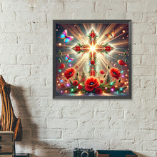 Load image into Gallery viewer, Diamond Painting - Full Round - Crosses and poppies (40*40CM)