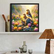 Load image into Gallery viewer, Diamond Painting - Full Round - Flowers and birds (40*40CM)