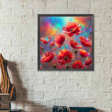 Load image into Gallery viewer, Diamond Painting - Full Round - Poppies (40*40CM)
