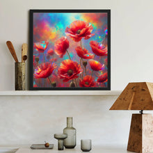 Load image into Gallery viewer, Diamond Painting - Full Round - Poppies (40*40CM)