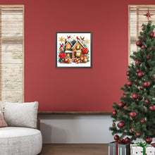 Load image into Gallery viewer, Diamond Painting - Full Round - Christmas cardinal cookie house (40*40CM)