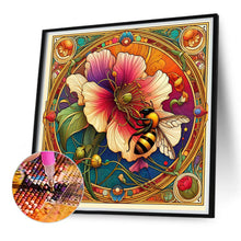 Load image into Gallery viewer, Diamond Painting - Full Round - Bees collecting honey (40*40CM)