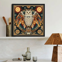 Load image into Gallery viewer, Diamond Painting - Full Round - Owl (40*40CM)